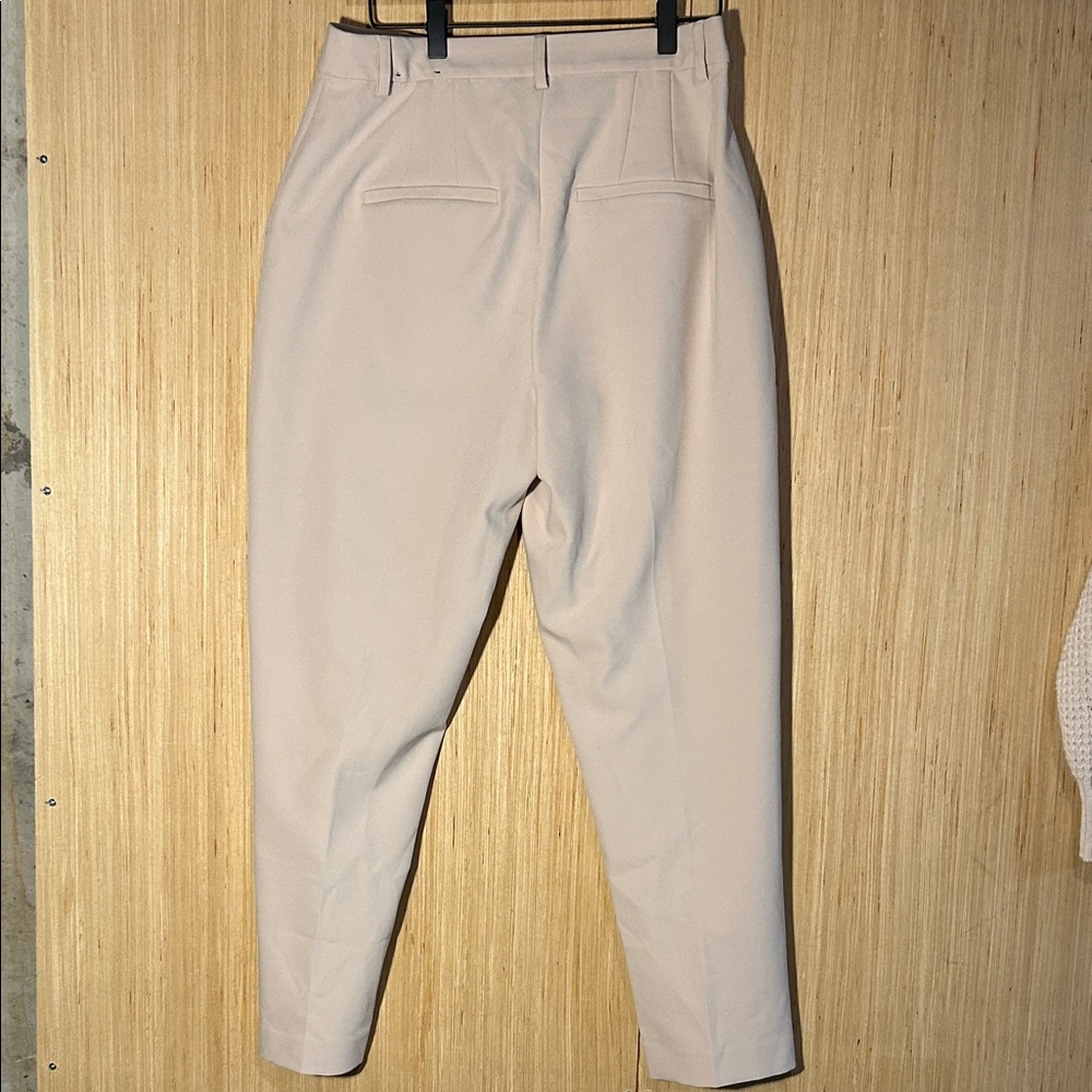 Express Editor High-Rise Pants - Beige - Picture 3 of 6